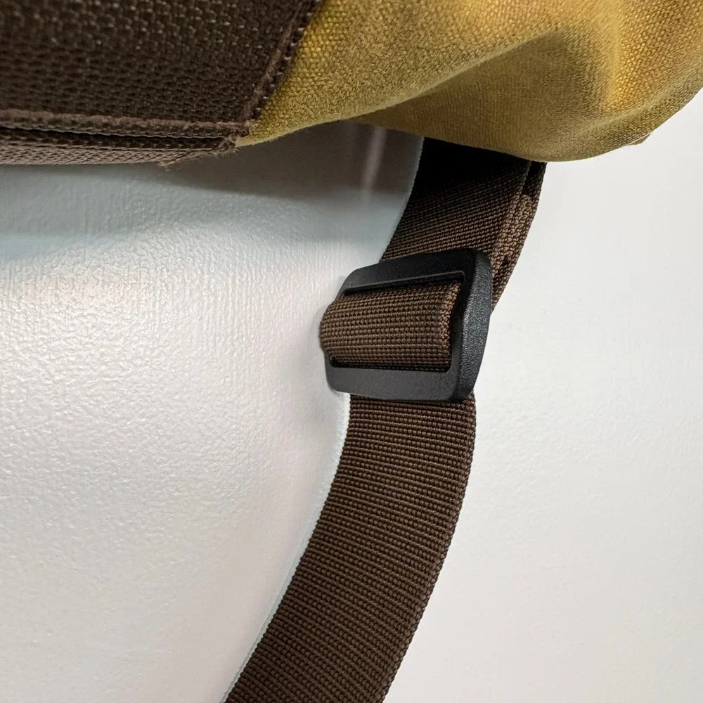 Filson Mens Duffle Bag One Size Dark Tan Brown Waxed Canvas Travel Gym Luggage